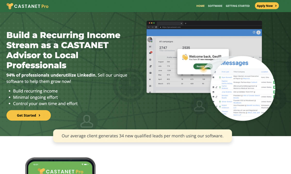CASTANET Pro screenshot